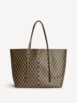 Online By Malene Birger Abi monogram tote bag Shale