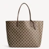 Sale By Malene Birger Abi tote bag med print Warmbrown