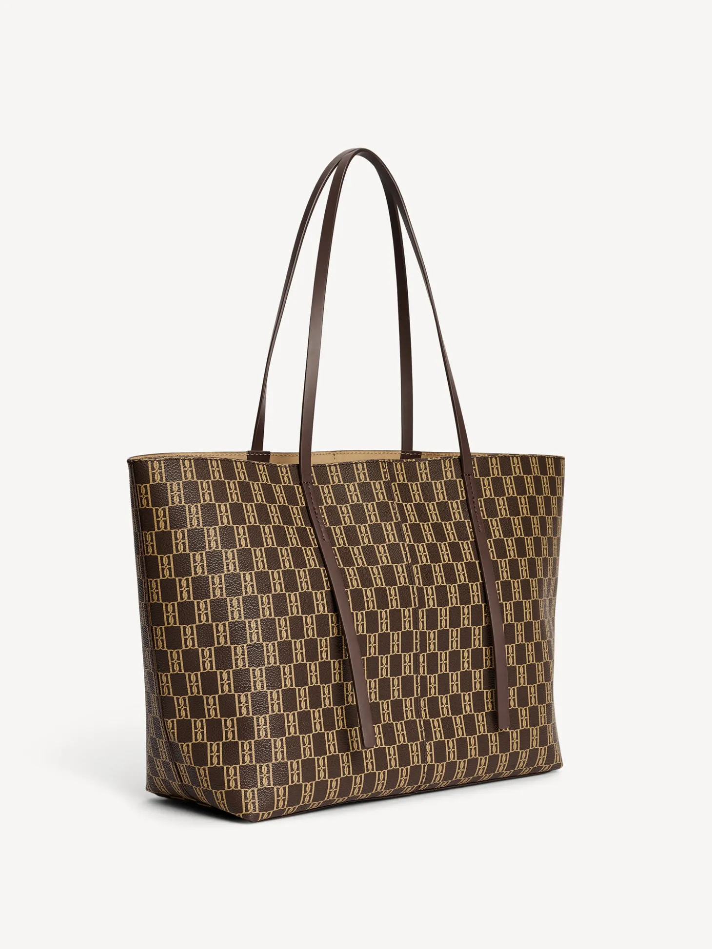 Sale By Malene Birger Abigail monogram tote bag Shale