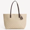 Clearance By Malene Birger Abigail tote bag med print Feather