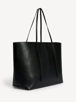 Outlet By Malene Birger Abilla tote i l&aelig;der Black