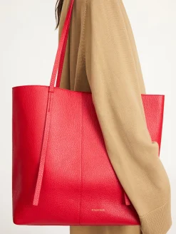 Sale By Malene Birger Abilso tote i l&aelig;der DarkChilli