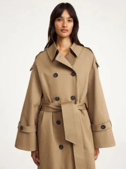 Clearance By Malene Birger Alaya trenchcoat Fosil