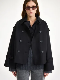Best By Malene Birger Alisandra kort trench Black