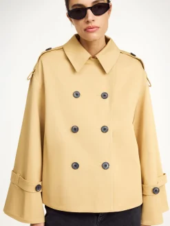 Sale By Malene Birger Alisandra kort trench SandBeige
