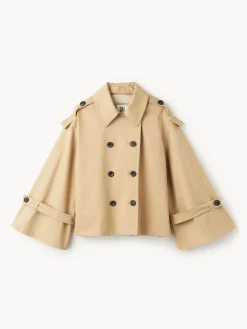 Sale By Malene Birger Alisandra kort trench SandBeige