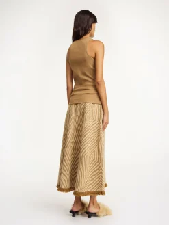 Fashion By Malene Birger Amani tanktop LightBrown