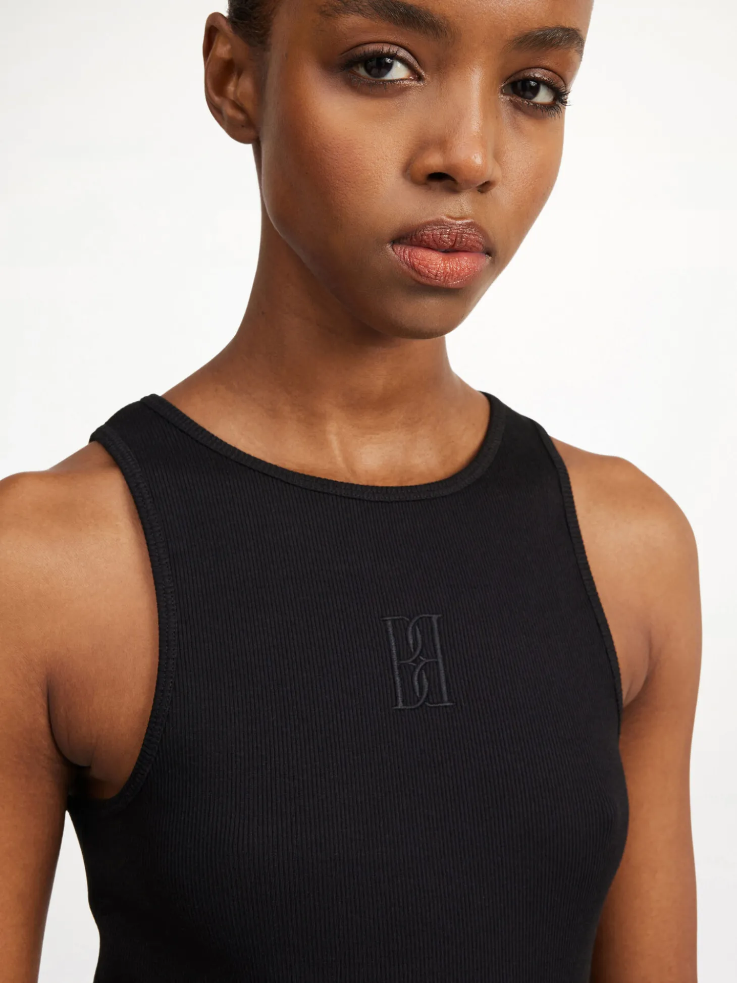 Clearance By Malene Birger Amanias tanktop Black