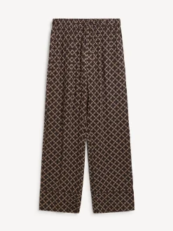 Sale By Malene Birger Ameliano bukser med brede ben SignatureFlower