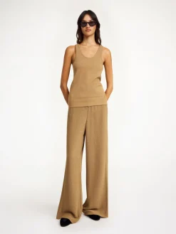 Discount By Malene Birger Anisa tanktop LightBrown