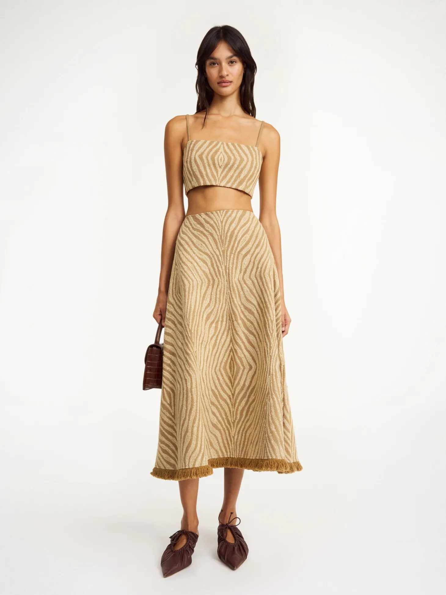Hot By Malene Birger Arvine top ZebraPrint