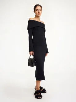 Clearance By Malene Birger Bennie midikjole Black