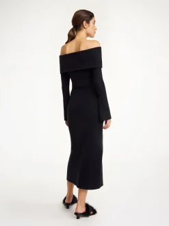 Clearance By Malene Birger Bennie midikjole Black