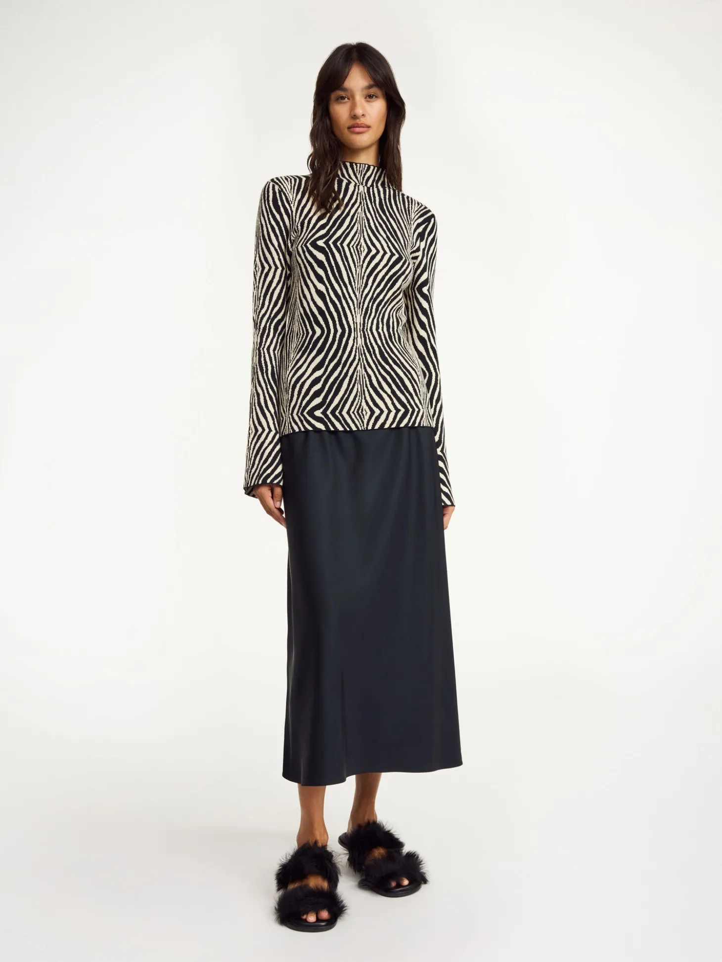 Clearance By Malene Birger Bernie sweater Zebra