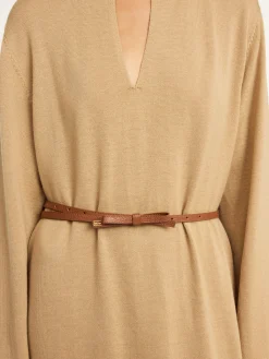 Fashion By Malene Birger Booma l&aelig;derb&aelig;lte DarkTan