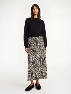 Best By Malene Birger Boshan maxinederdel Zebra