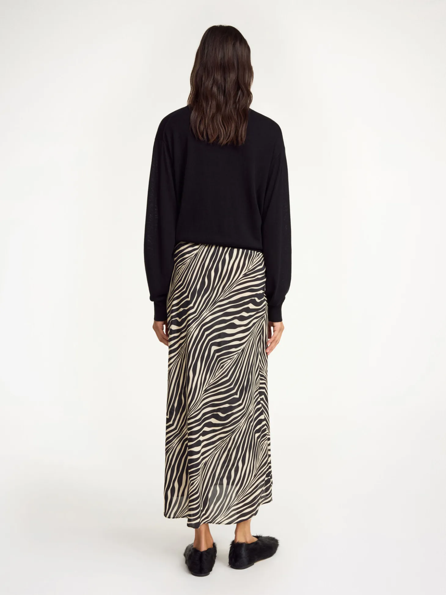Best By Malene Birger Boshan maxinederdel Zebra