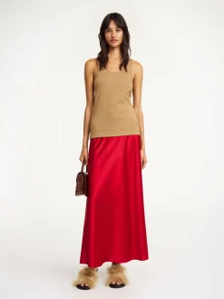 Clearance By Malene Birger Boshan midinederdel DarkChilli
