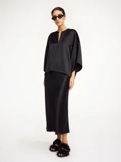 Discount By Malene Birger Boshan midinederdel Black