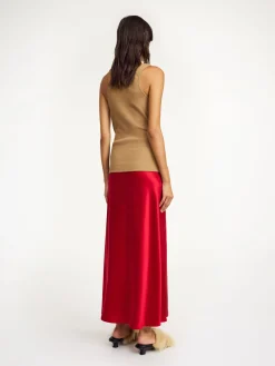 Clearance By Malene Birger Boshan midinederdel DarkChilli