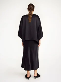 Discount By Malene Birger Boshan midinederdel Black