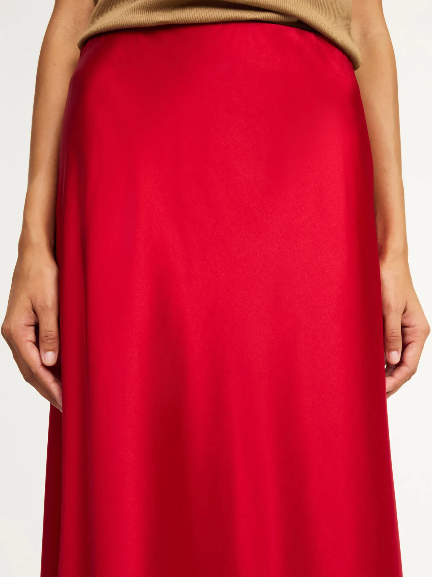 Clearance By Malene Birger Boshan midinederdel DarkChilli