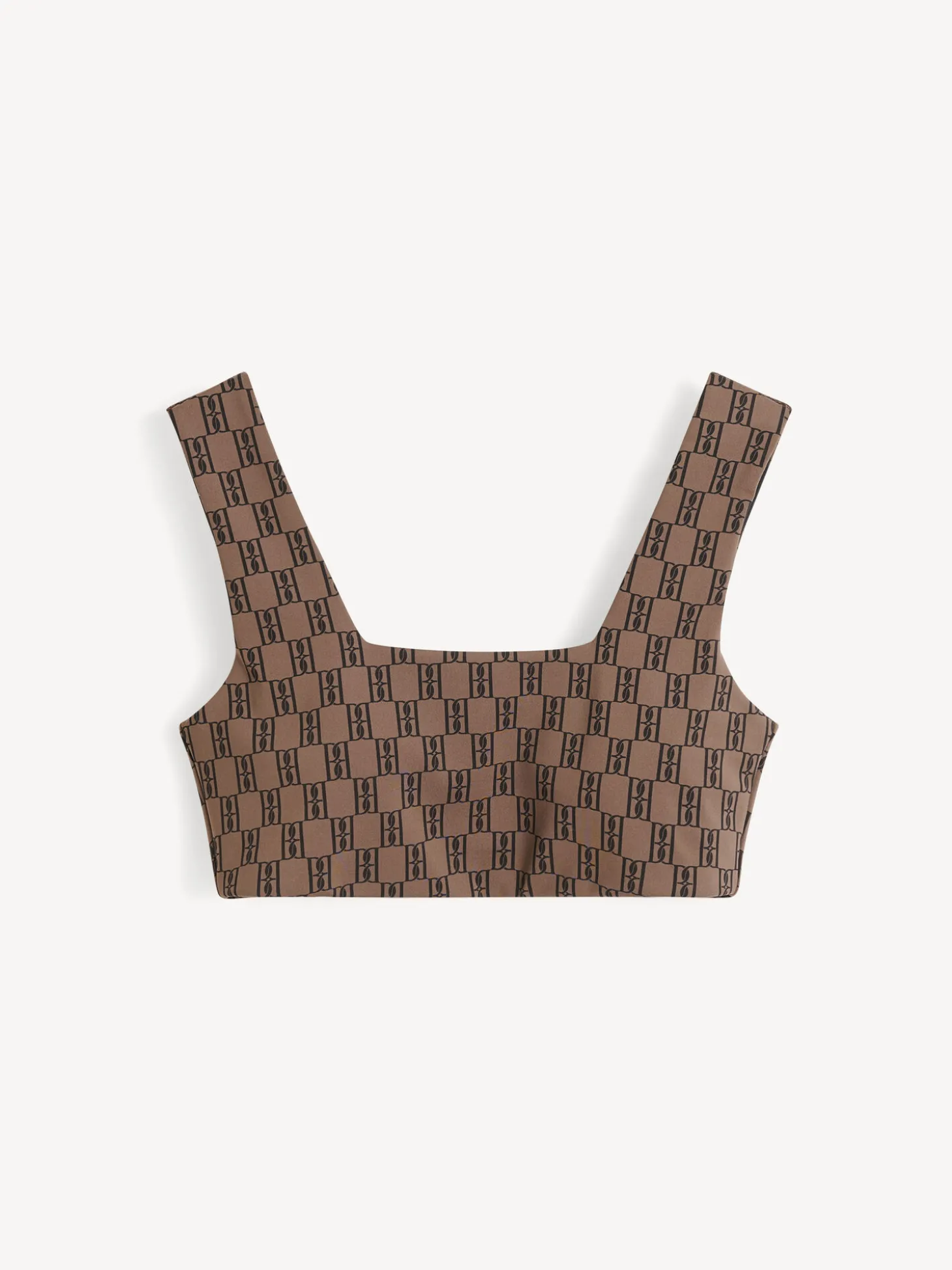 Discount By Malene Birger Braga træningstop DarkMahogany