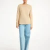 Fashion By Malene Birger Briella sweater i mohair TwillBeige