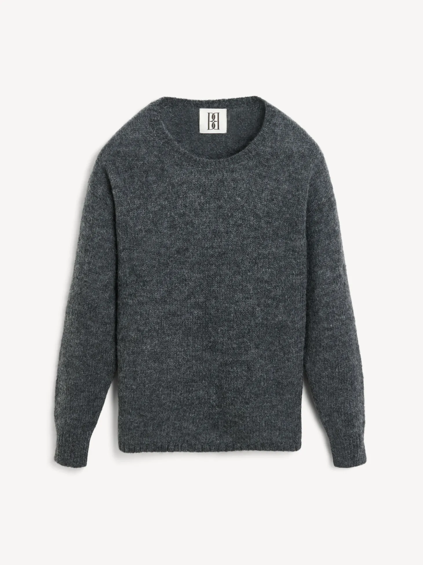 Discount By Malene Birger Briella sweater i mohair GreyMelange