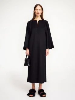 Clearance By Malene Birger Cais kjole i uld Black