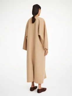 Outlet By Malene Birger Cais kjole i uld DarkSand