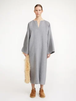 Clearance By Malene Birger Cais maxikjole GreyMelange