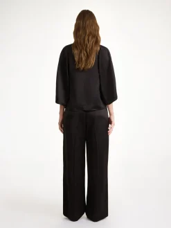 Clearance By Malene Birger Calyas bluse Black