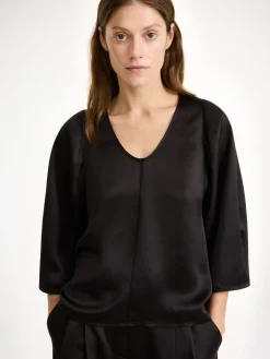 Clearance By Malene Birger Calyas bluse Black
