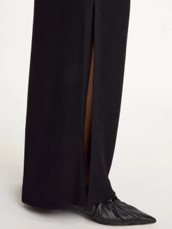 Discount By Malene Birger Campione bukser med brede ben Black