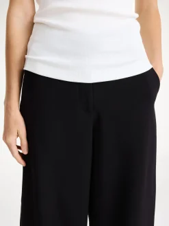 Clearance By Malene Birger Carlien h&oslash;jtaljede bukser Black