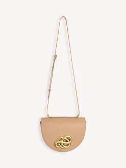 Discount By Malene Birger Cebella skuldertaske i l&aelig;der Tan