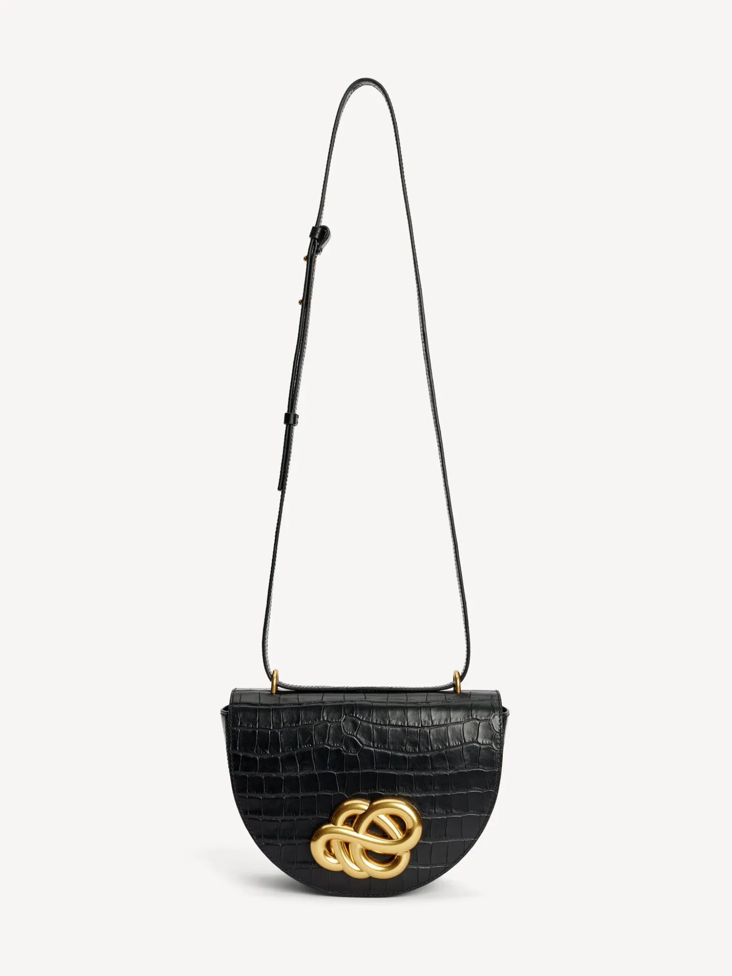 Outlet By Malene Birger Cebella skuldertaske i læder Black