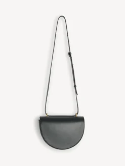 Discount By Malene Birger Cebella skuldertaske i l&aelig;der Black
