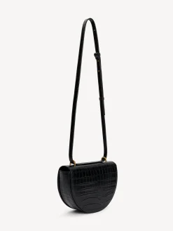 Outlet By Malene Birger Cebella skuldertaske i læder Black