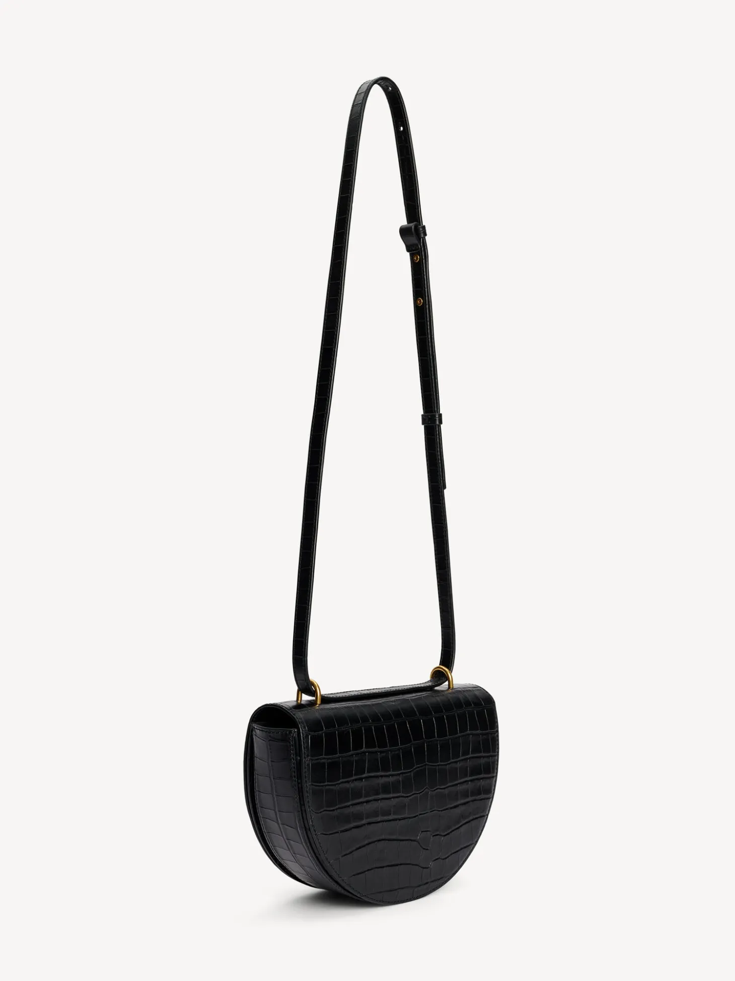 Outlet By Malene Birger Cebella skuldertaske i læder Black