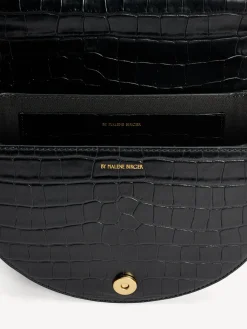 Outlet By Malene Birger Cebella skuldertaske i læder Black