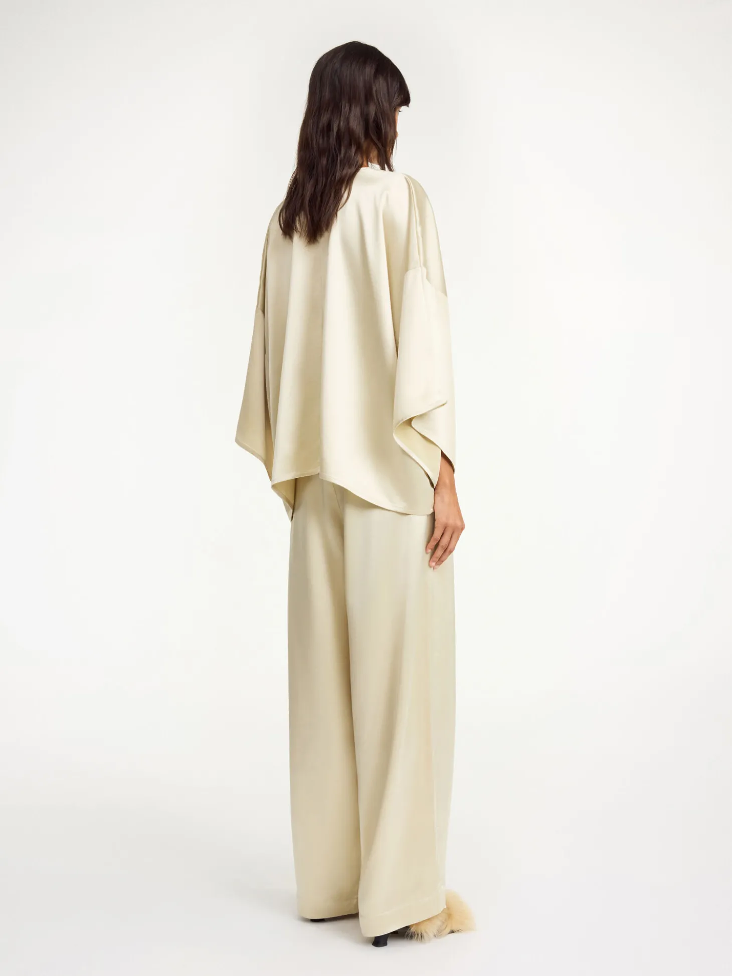 Clearance By Malene Birger Cicie bluse OysterGray