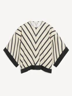 Clearance By Malene Birger Cicie bluse DiagonalStripe