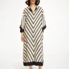 Online By Malene Birger Cicine maxikjole DiagonalStripe