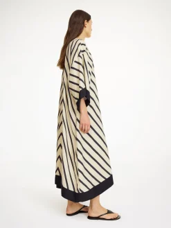 Online By Malene Birger Cicine maxikjole DiagonalStripe