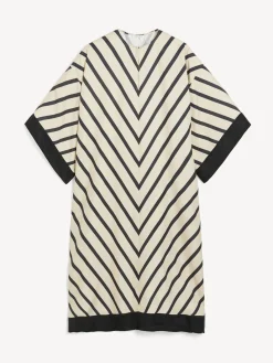 Online By Malene Birger Cicine maxikjole DiagonalStripe