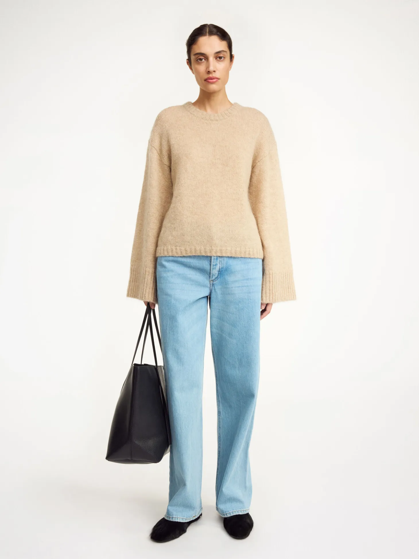Best By Malene Birger Cierra sweater TwillBeige