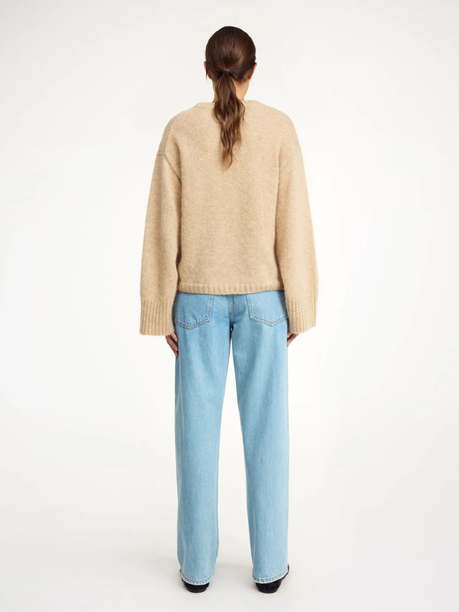 Best By Malene Birger Cierra sweater TwillBeige