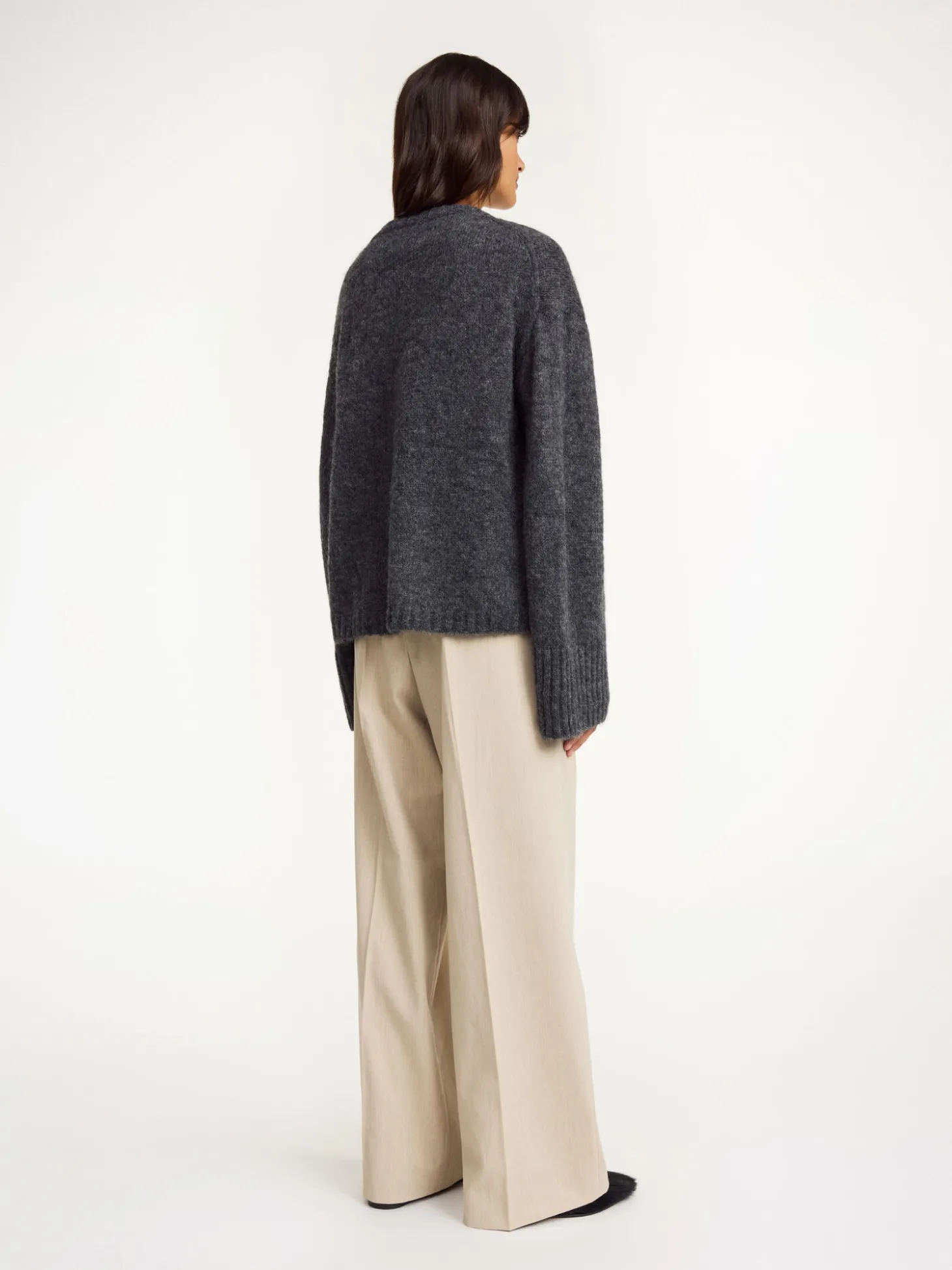 Fashion By Malene Birger Cierra sweater GreyMelange